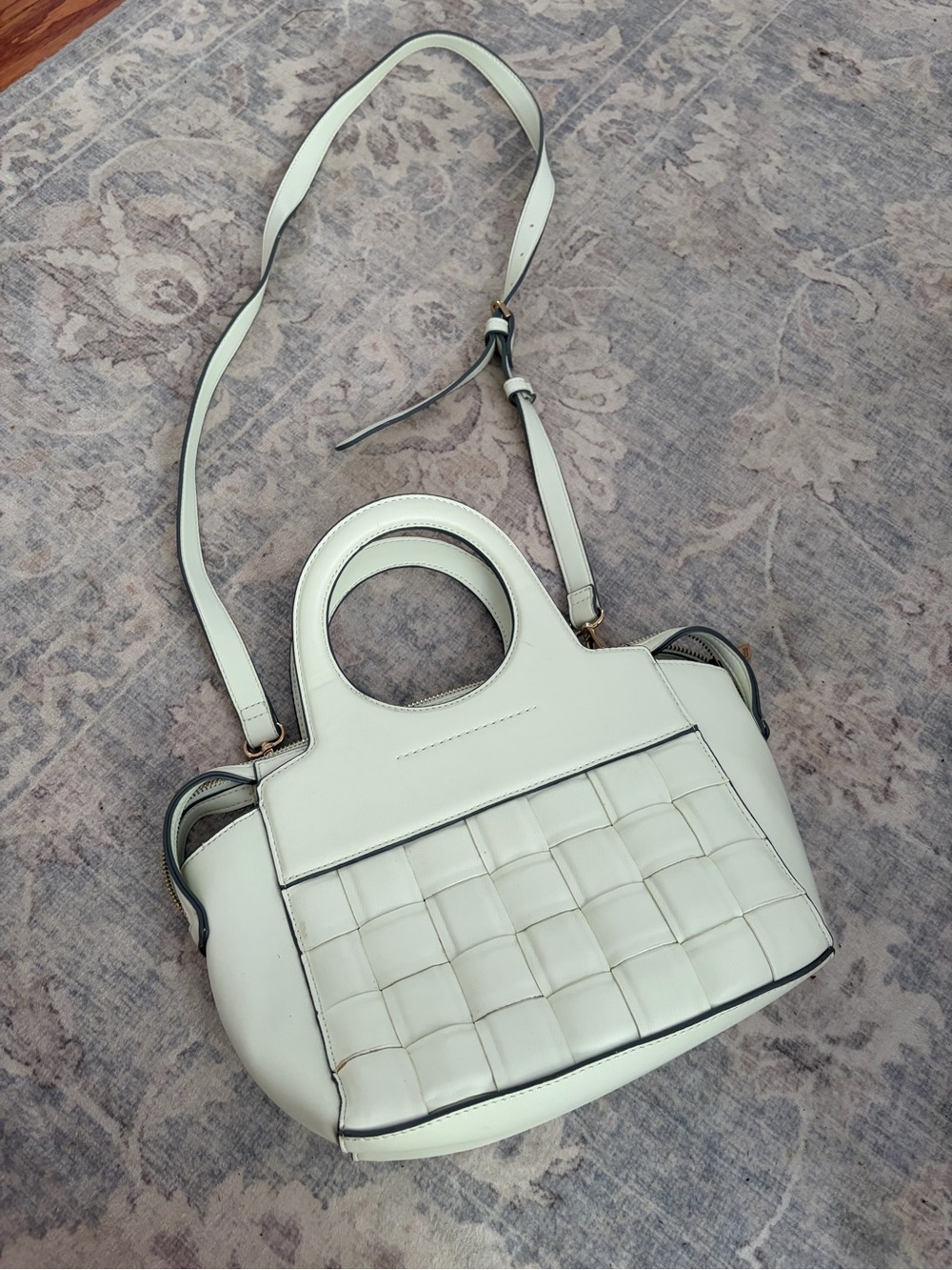 ‘a new day’ Mint Crossbody Handbag